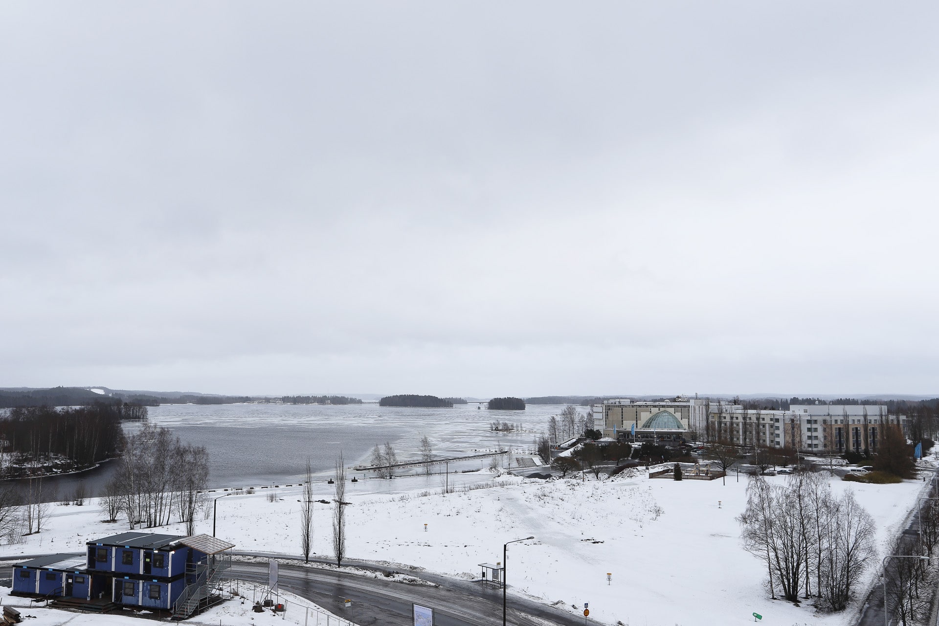 Nokian Rantahelmi, näkymä Pyhäjärvelle